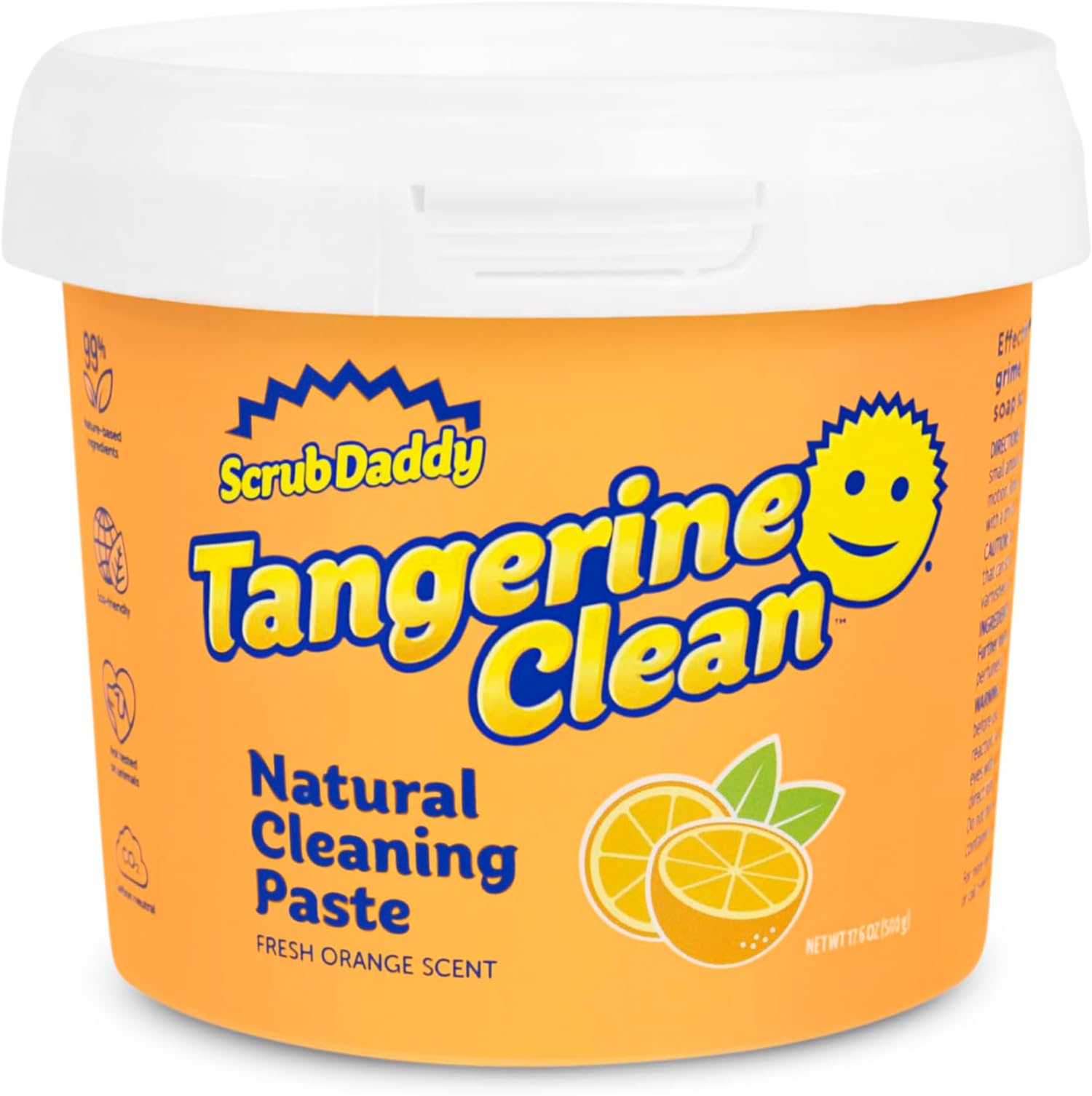 Cleaning Bundle - Scrub Daddy Sponge and Tangerine Cleaning Paste Set