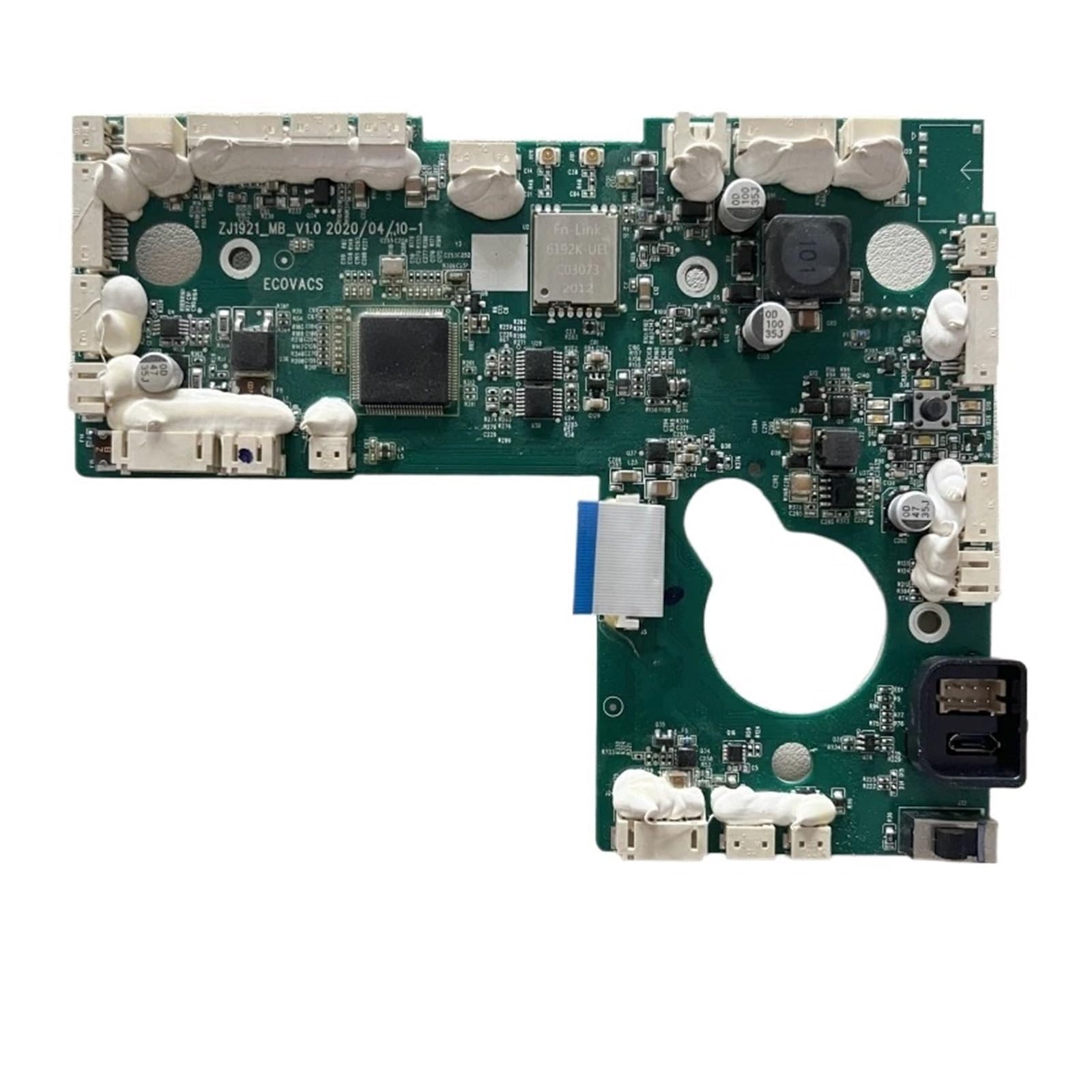HZJNHCHMB Vacuum Cleaner Motherboard, Compatible For Ecovacs, T8 Power/DLX11-44/Ozmo T8 Robot Vacuum Cleaner Replace Mainboard Spare Parts