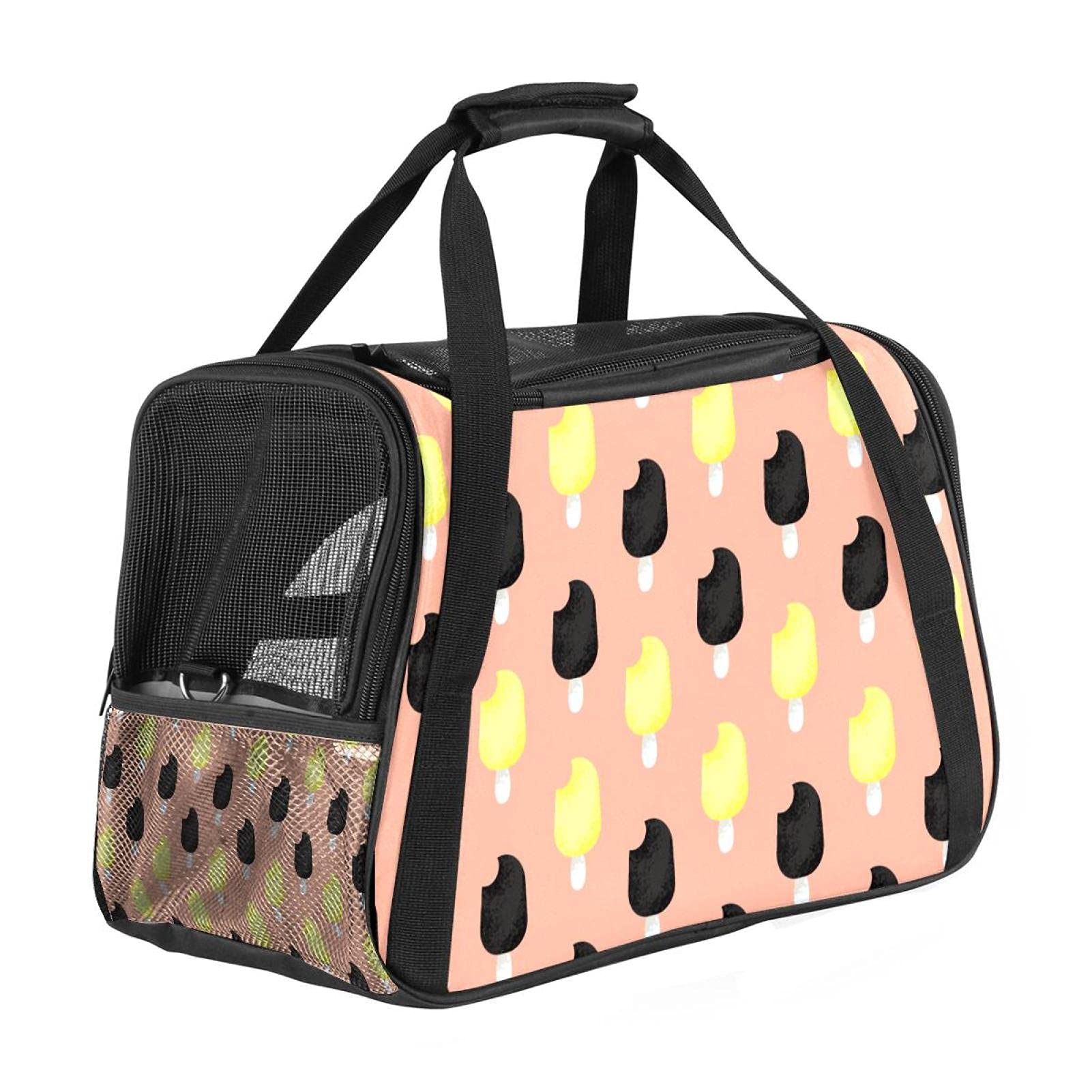 Sac de transport pour chien et chat style estival idéal pour les vacances