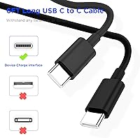 Vista 2 de Cargador para iPhone 17, 16, 15, carga rápida, paquete de 20 W, Apple iPad, USB C, bloque Chrager de pared con cable USB C a C de 6 pies para iPhone