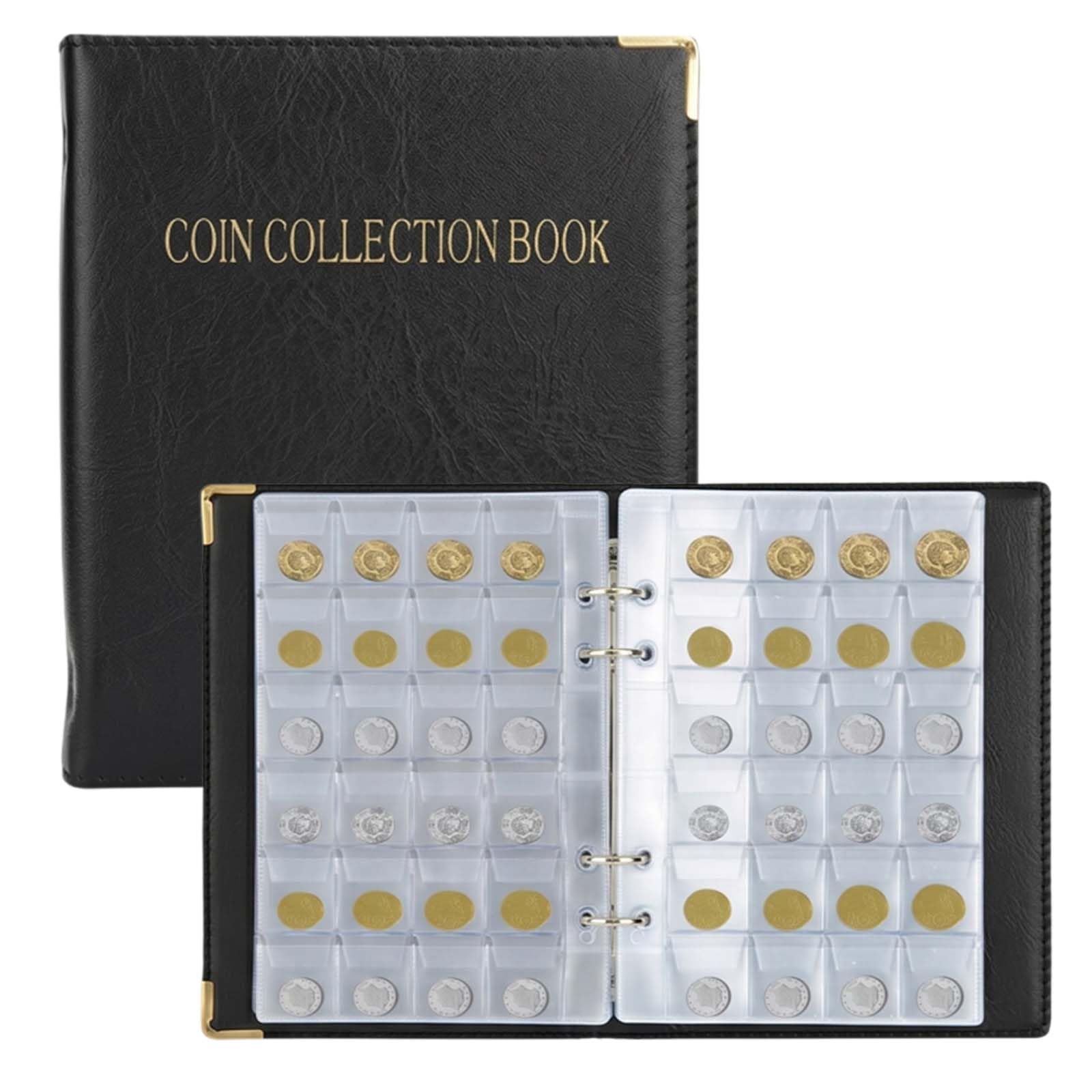 480 Pochette Classeur Pieces de Monnaie, 15,7x19,4 cm Rangements pour Pièces de Monnaie, Livre Piece de Monnaie Collection, - Beaux-Arts et Loisirs créatifs 480 Pochette Classeur Pieces de Monnaie, 15,7x19,4 cm Rangements pour Pièces de Monnaie, Livre Piece de Monnaie Collection, - Beaux-Arts et Loisirs créatifs