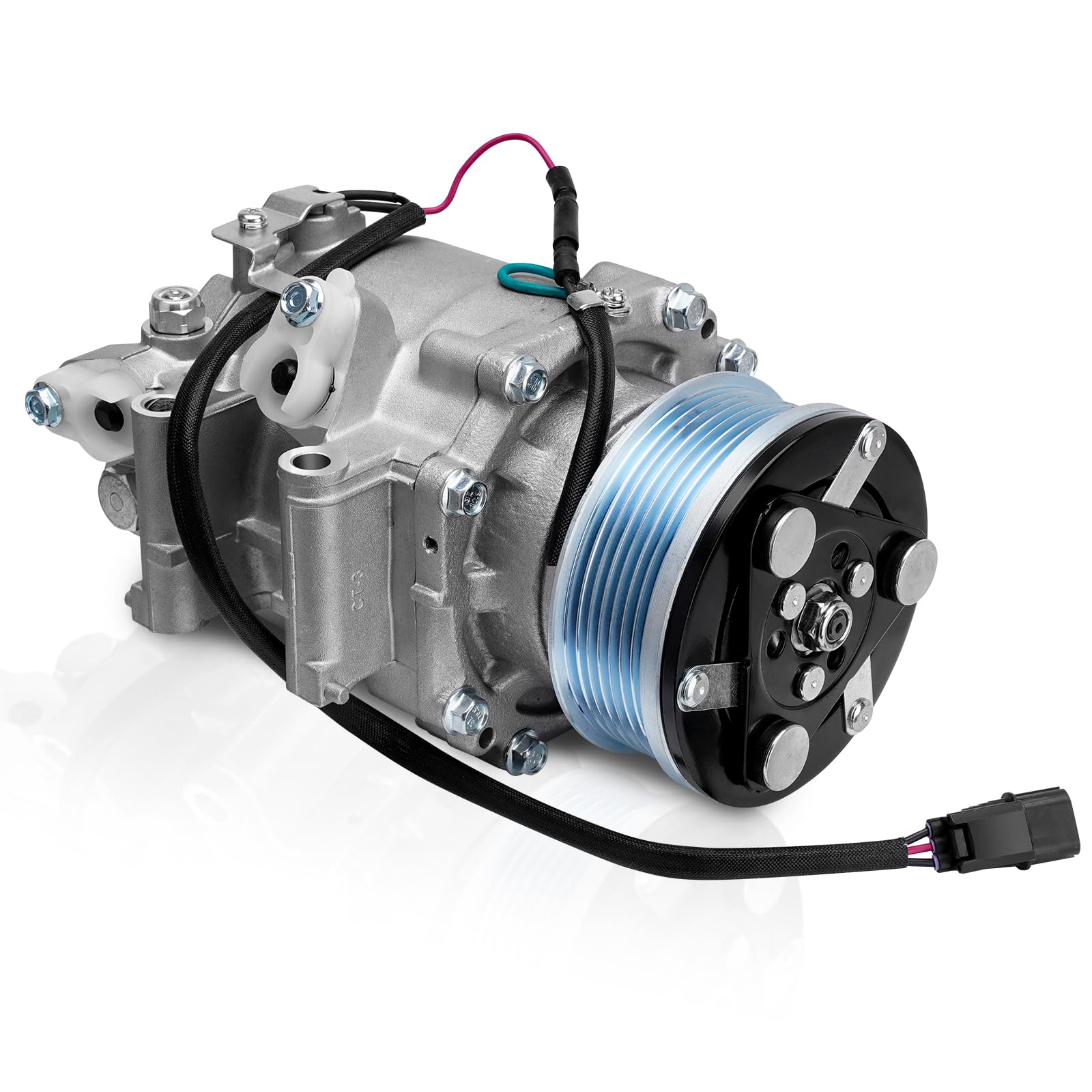 FILTERUP AC Compressor with Clutch Compatible with 2006-2011 Honda Civic 1.8L, Air Conditioner Compressor Replaces # 38800RNAA01 38810RRBA01 38800-