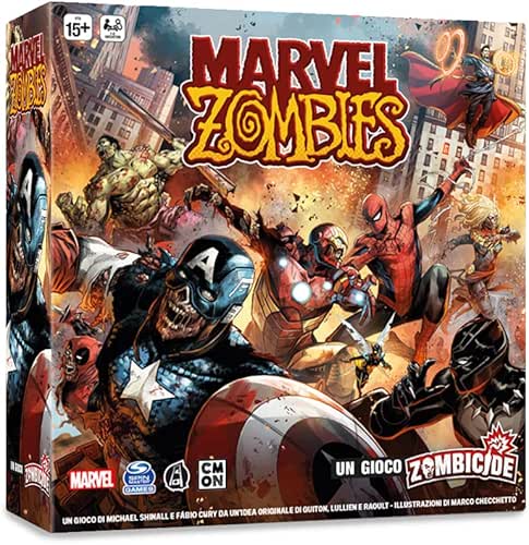 Asmodee - Marvel Zombies - Gioco da Tavolo Zombicide, 1-6