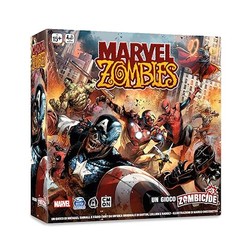 Asmodee - Marvel Zombies - Gioco da Tavolo Zombicide, 1-6