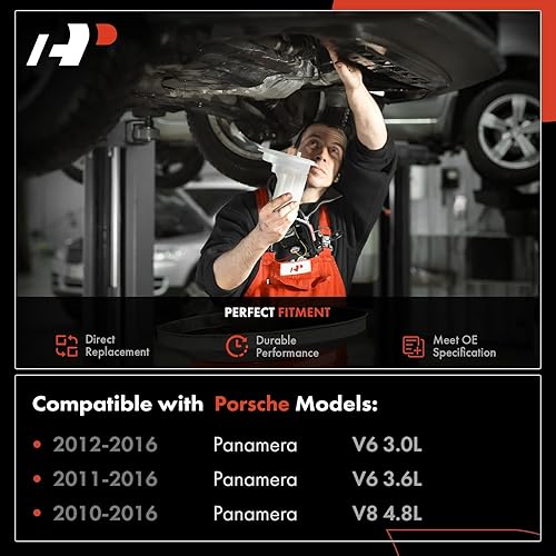 Miniatura 2 de A-Premium Conjunto de filtro de combustible compatible con Porsche Panamera 2010 2011 2012 2013 2014 2015 2016, 3.0L 3.6L 4.8L, repuesto #