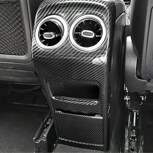 Miniatura 6 de KUNGKIC Para Benz GLB X247 GLA Cubierta del panel de salida de aire trasero Aircon Vents, cubierta de panel de salida de aire, adhesivo protector de
