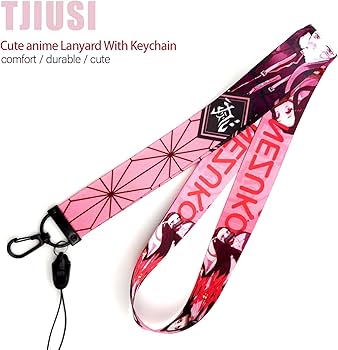 鬼滅の刃　カップホルダー　台湾　ねずこ Amazon | TJIUSI 鬼滅の刃 禰豆子 ネックストラップ 鍵用 ID