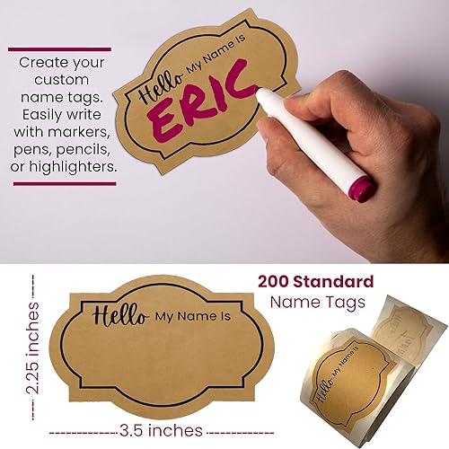 Miniatura 2 de Pegatinas "Hola, mi nombre es