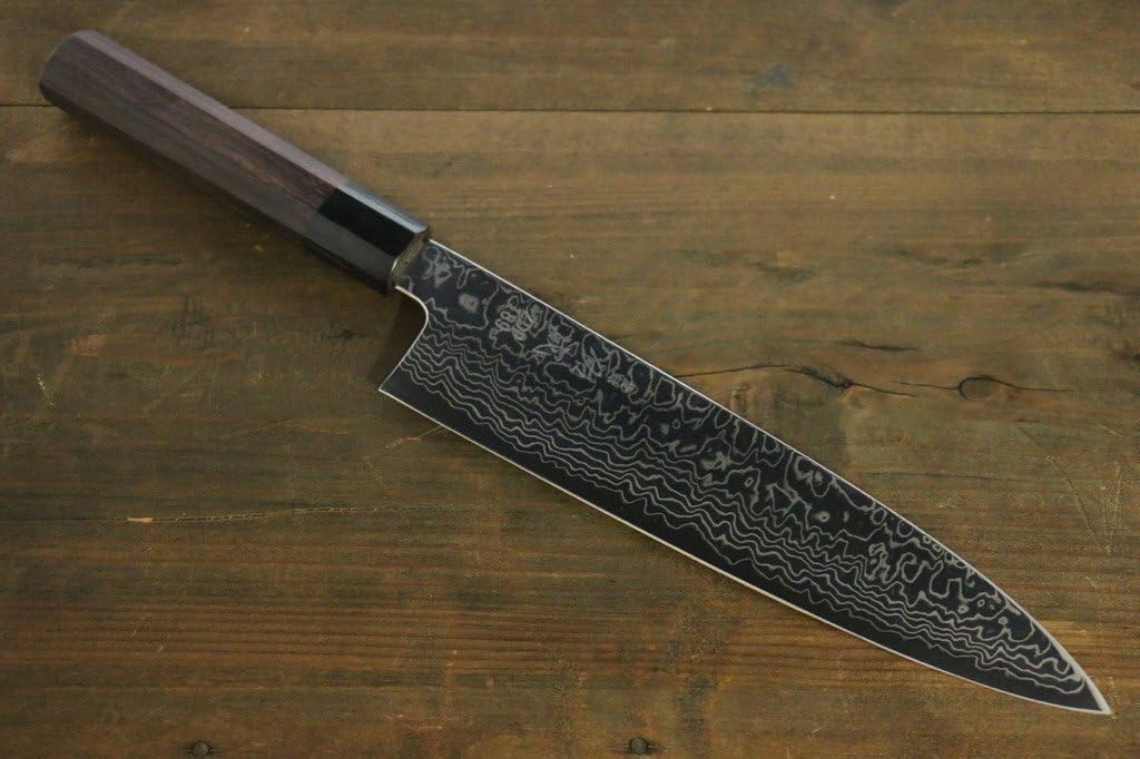 SUKENARI ZDP189 DAMASCUS GYUTO JAPANESE CHEF KNIFE 240MM