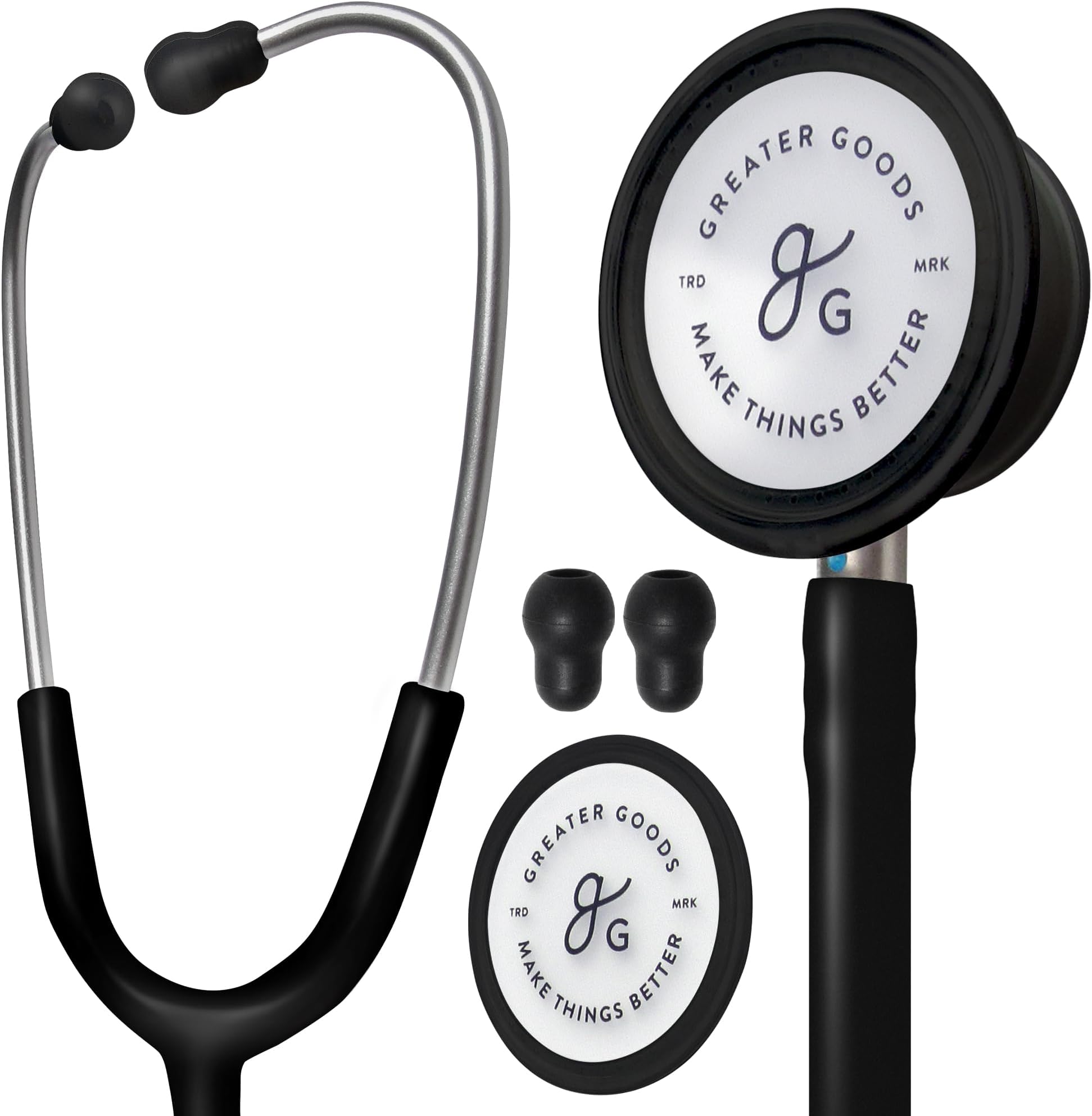 Greater Goods - Dual head stethoscope for nurses, medical students and medical doctors
