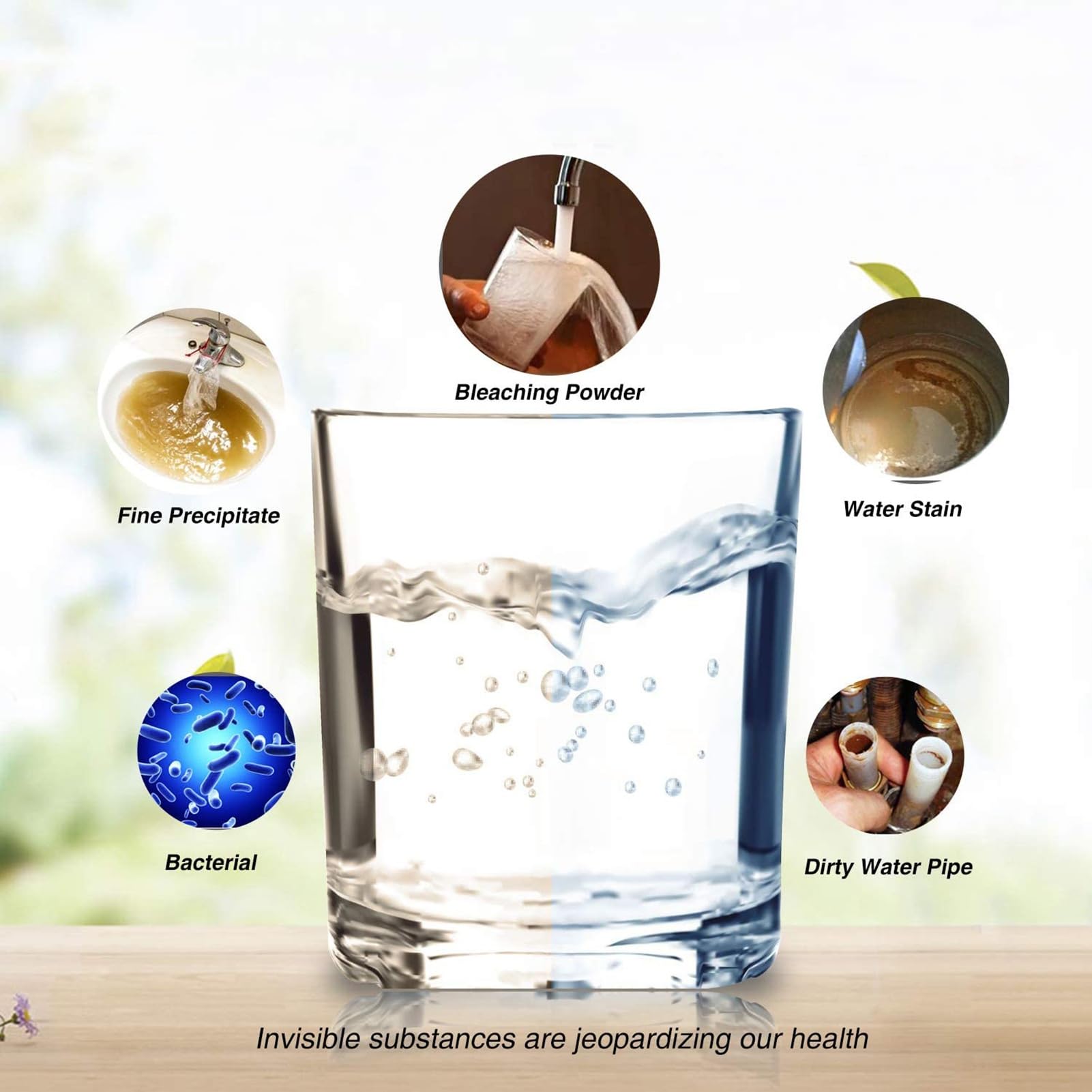 Filtro dell'acqua CTO da 6,3 x 50,8 cm, ricambio cartuccia CTO, per sistemi di filtrazione di tutta la casa, depuratori d'acqua commerciali