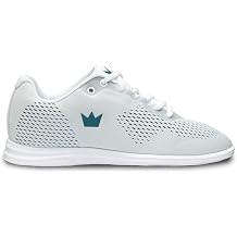 Brunswick Axis Wht/Teal Ladies Size 8.5