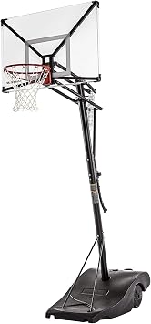 Silverback NXT Portable Adjustable 10ft Outdoor Basketball Hoop - 50" and 54" Basketball Goal Backboard Available - Assembles in 90 Minutes