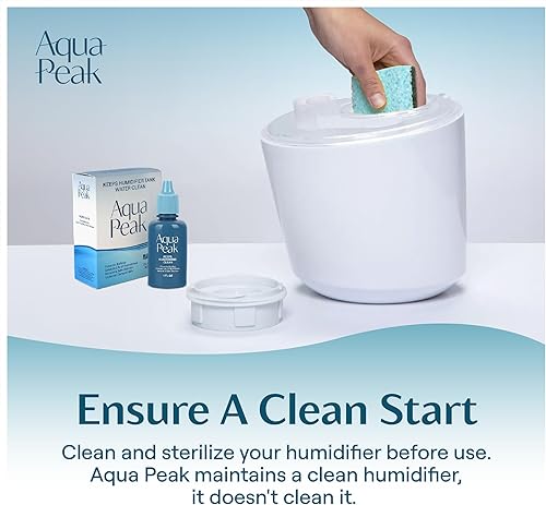 Miniatura 7 de Paquete de 2 Gotas humidificadoras para un tanque limpio  Más de 400 usos  Limpiador humidificador de grado alimenticio  Ralentiza la acumulación de