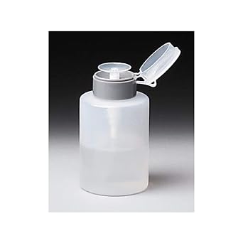 Dukal TEC 4024 Tech-Med Alcohol Dispenser, Clear, 9 oz, Labeled, 1 Each