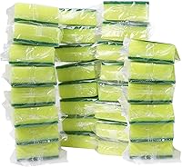 Vista 1 de 30 Pack Sponge Individually Wrapped, Non Scratch Scrouing Sponges for Household Cleaning, Dishes, Kitchen, Apartment, Car, Bike