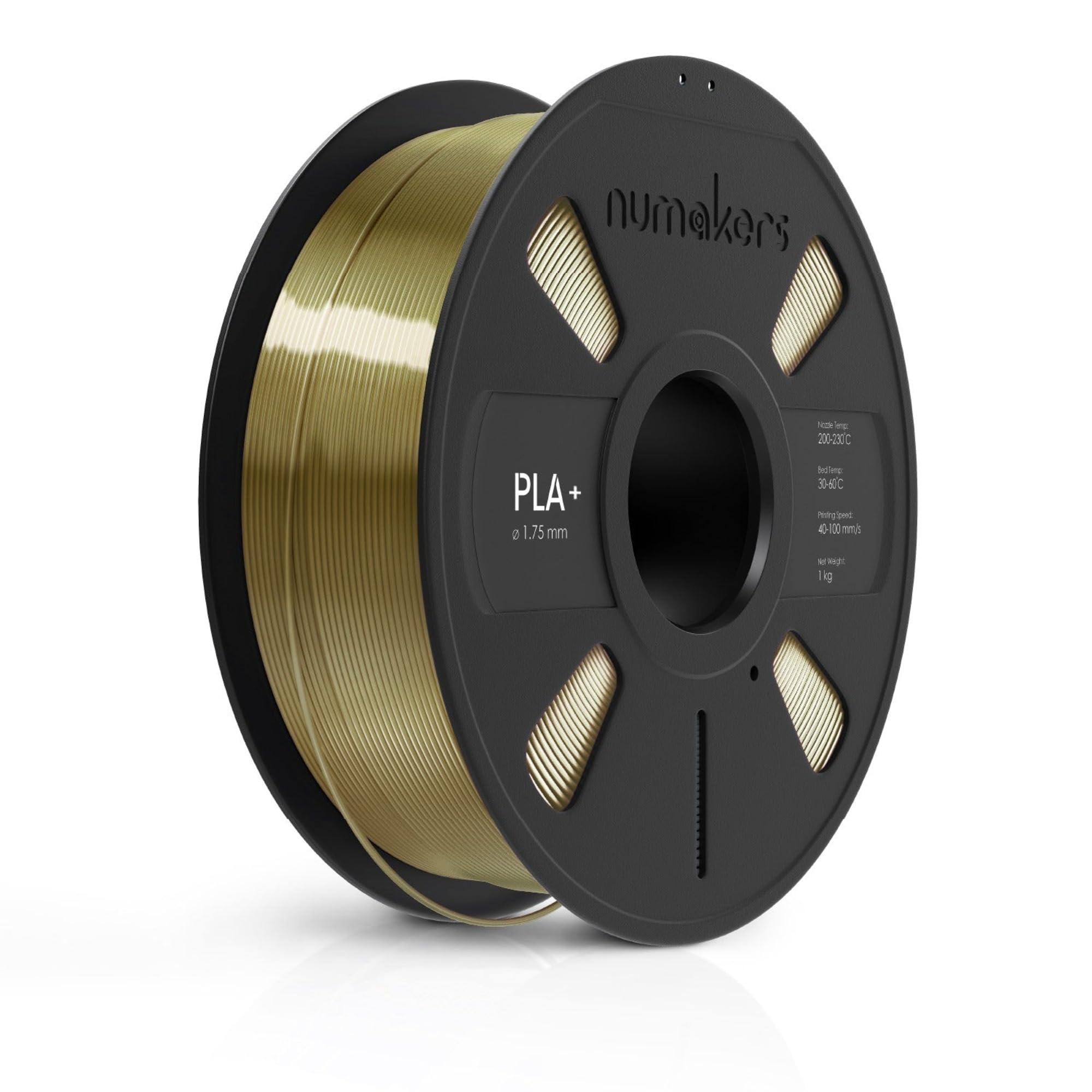 Sponsored Ad - Silk PLA 3D Printer Filament, 1.75mm, Dimensional Accuracy +/- 0.03 mm, 1 kg Spool (2.2 lbs), Compatible with Most FDM Printers (Silk Bronze)