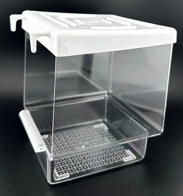 Mecanor Equator Vogelbad voor Kooi - Groot Wit Vogelbad voor Hygiëne