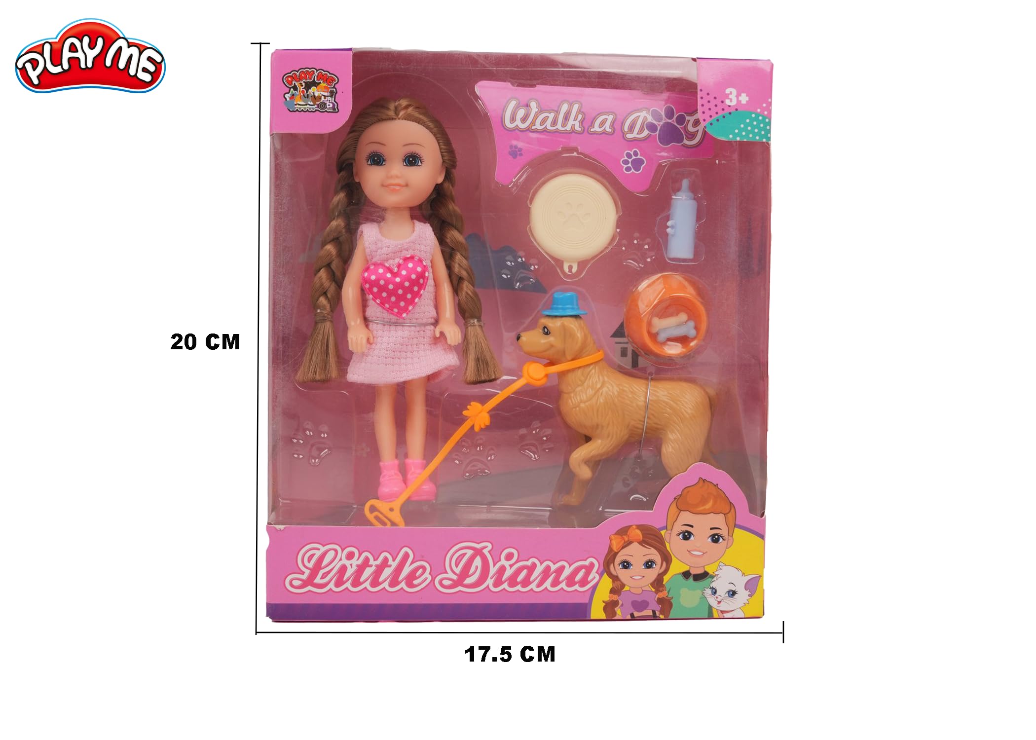 JOY JUNCTION Little Diana Doll Toy for Girls- Perfect Christmas