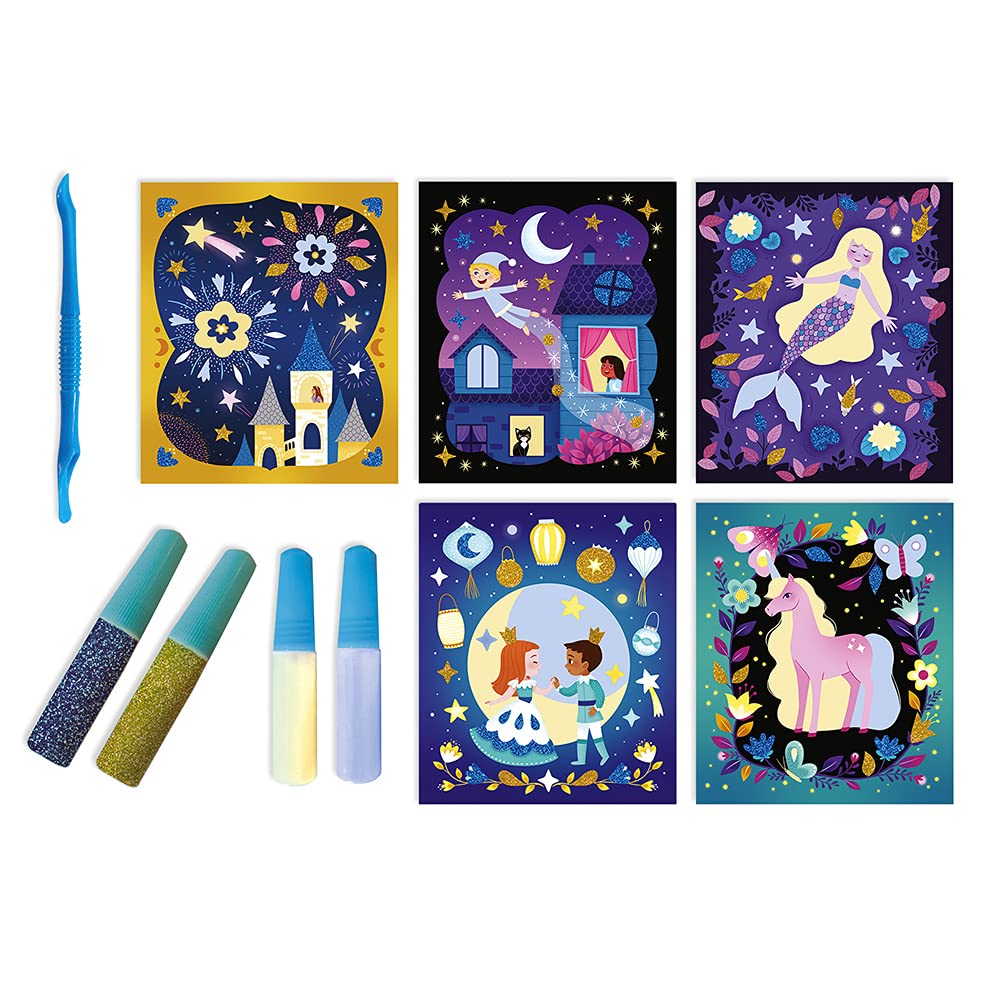 Janod J07885 Magic Night Phosphorescent Sands and Glitter