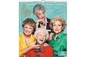 2024 Golden Girls Wall Calendar - Iconic TV Show Calendar Featuring The Golden Girls Crew
