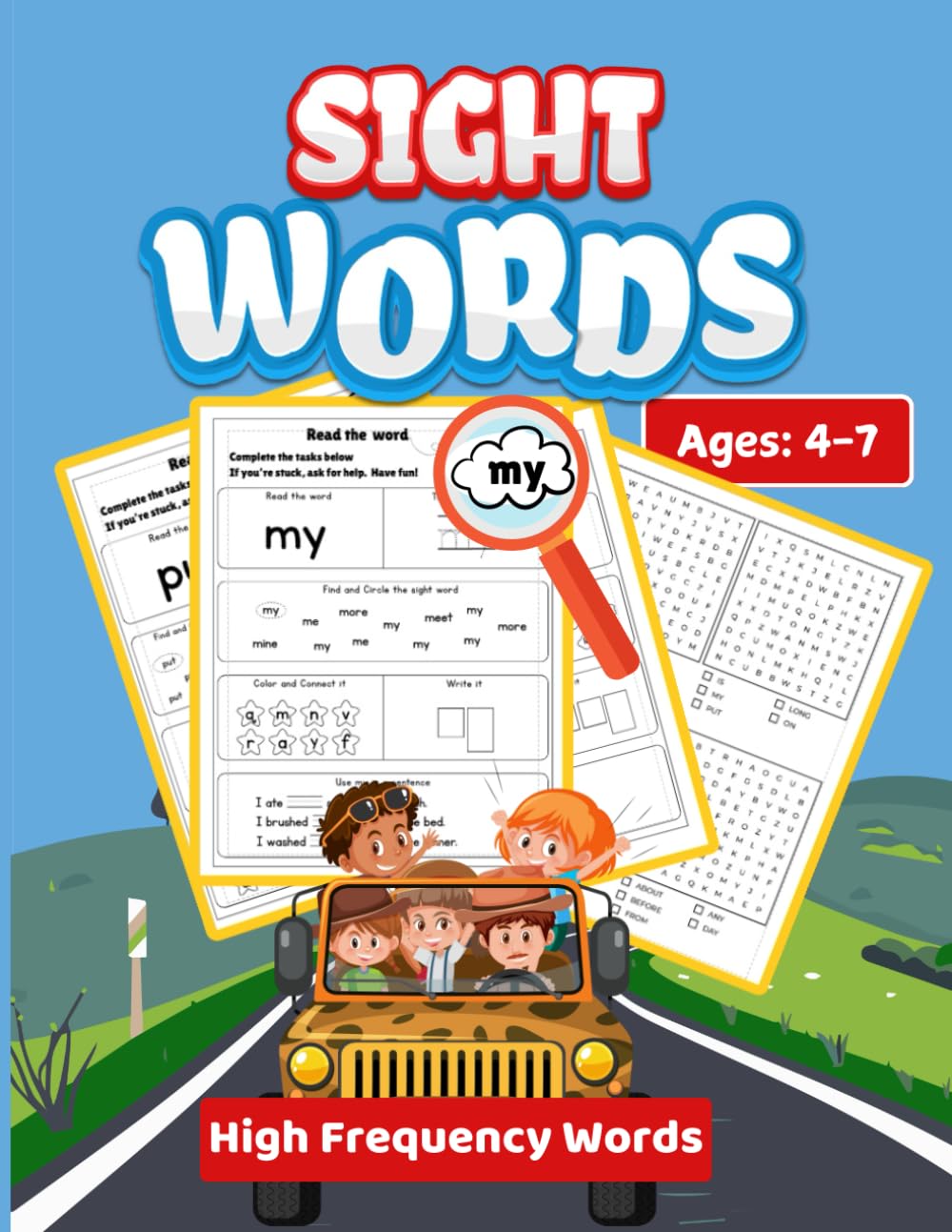 Sight Words-High Frequency Words- 4-7