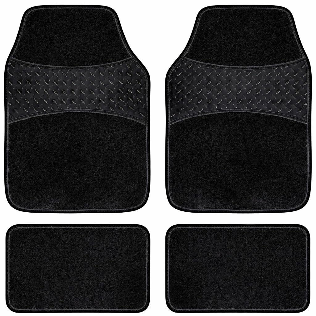 Alfombrillas de coche para evitar resbalones con moqueta universal de 4 piezas 8
