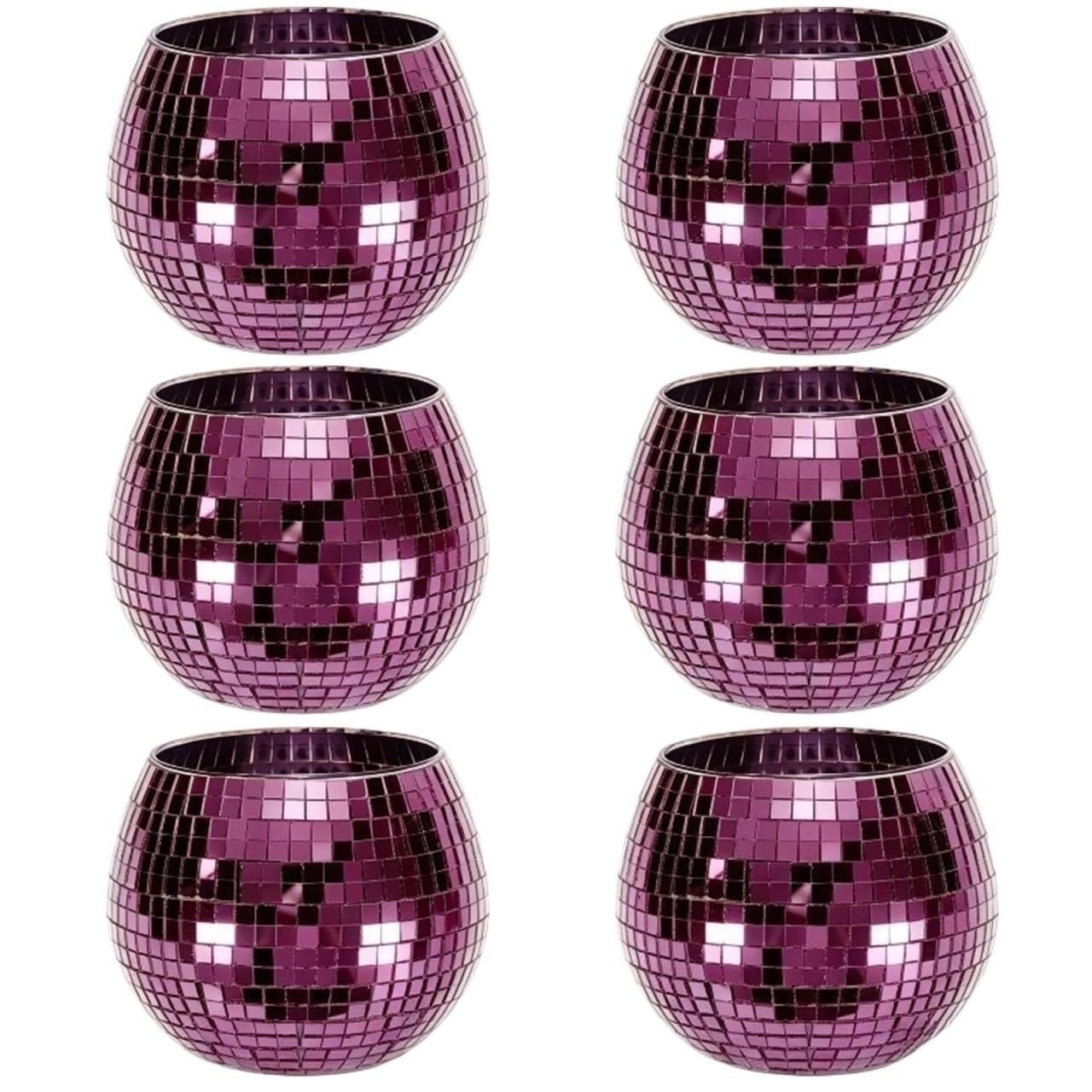 Disco Vase 6pcs Disco Ball Vase