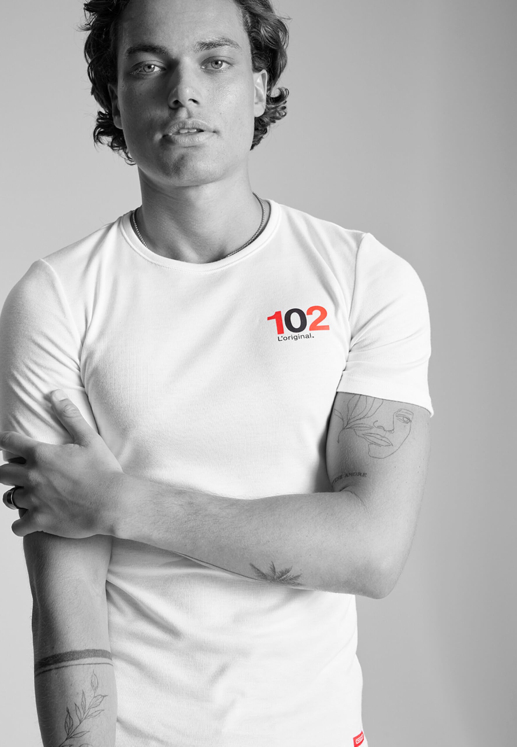 Damart Thermolactyl Homme T-Shirt | Acrylique et Polyester, Col Rond, Manches courtes, Sous-vêtement Thermique, Blanc, L
