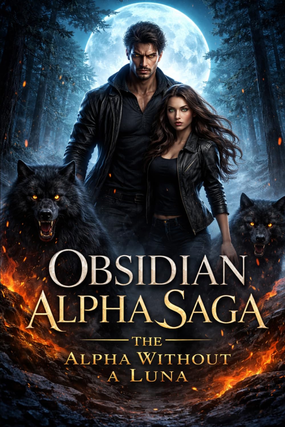 The Alpha Without a Luna (The Obsidian Alpha)