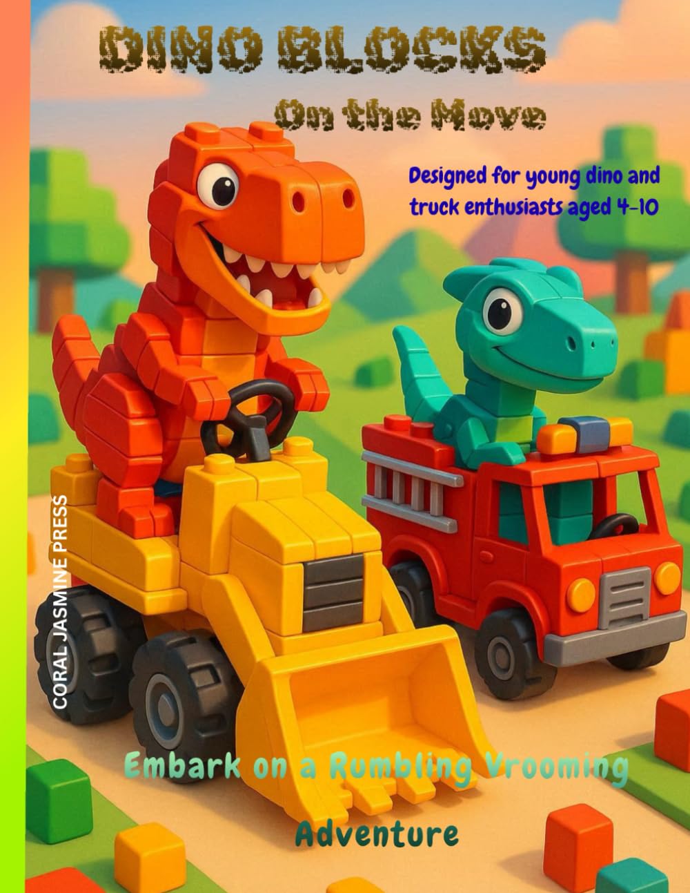 Dino Blocks: On the Move: Embark on a Rumbling Vrooming Adventure