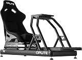 OPLITE - Cockpit R8 Fury Black - Cockpit Professionnel pour Simulation de Course Pilotage Simracing - 1