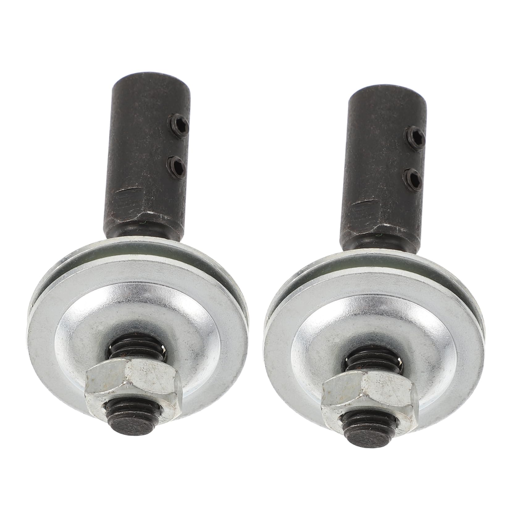 Cabilock 2 Sets Grinding Wheel Rod Connecting Adapter for Grinding Machine Shaft Practical Polishing Tool for Easy Installation and Use Compatible with Various Machines