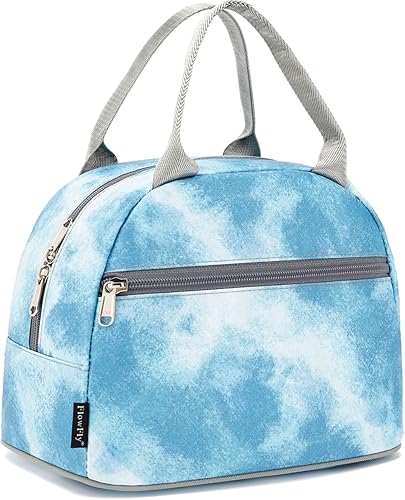 Miniatura 19 de Bolsa de almuerzo aislada FlowFly - Bolsa de asas organizadora para mujeres/hombres, Café