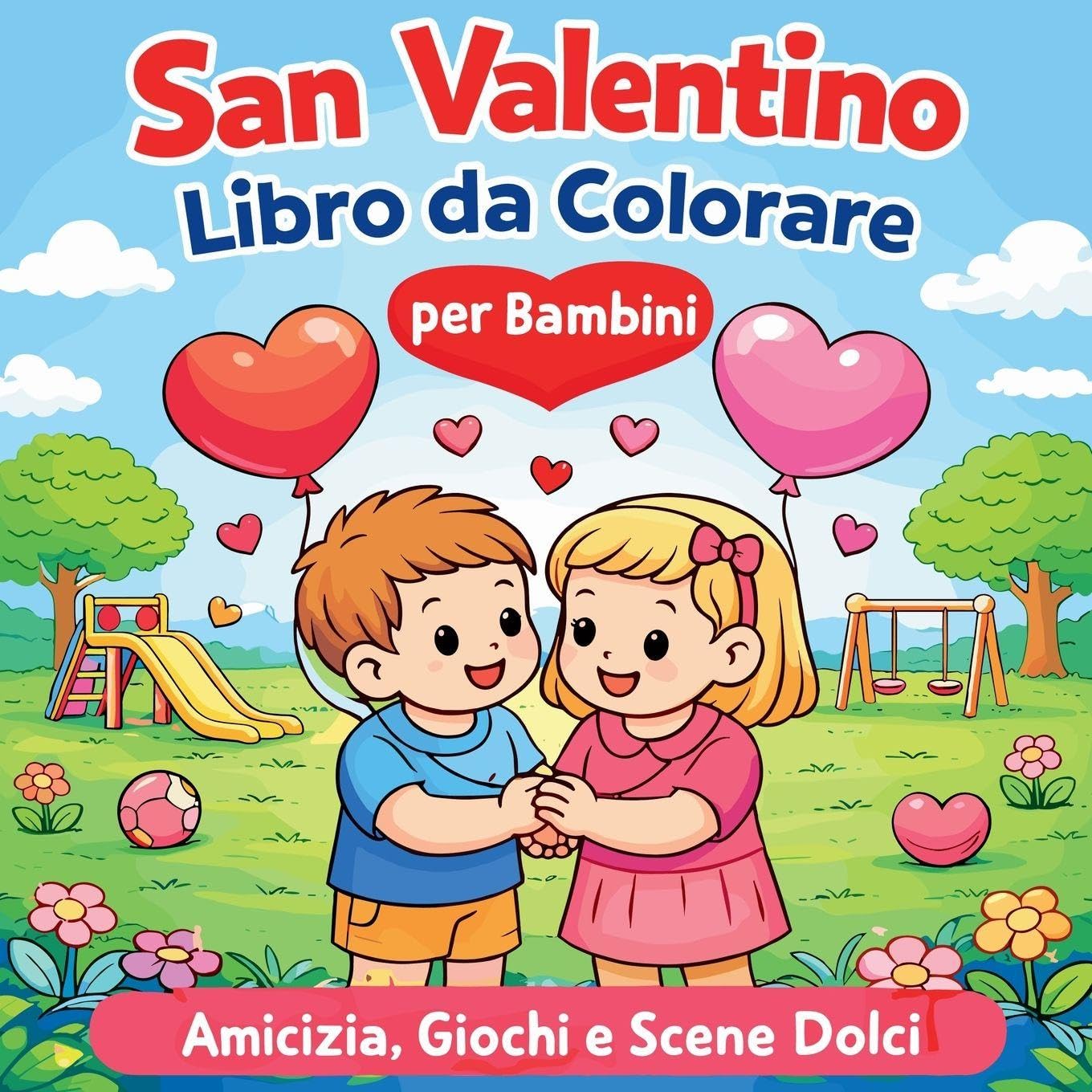 San Valentino - Libro da Colorare per Bambini