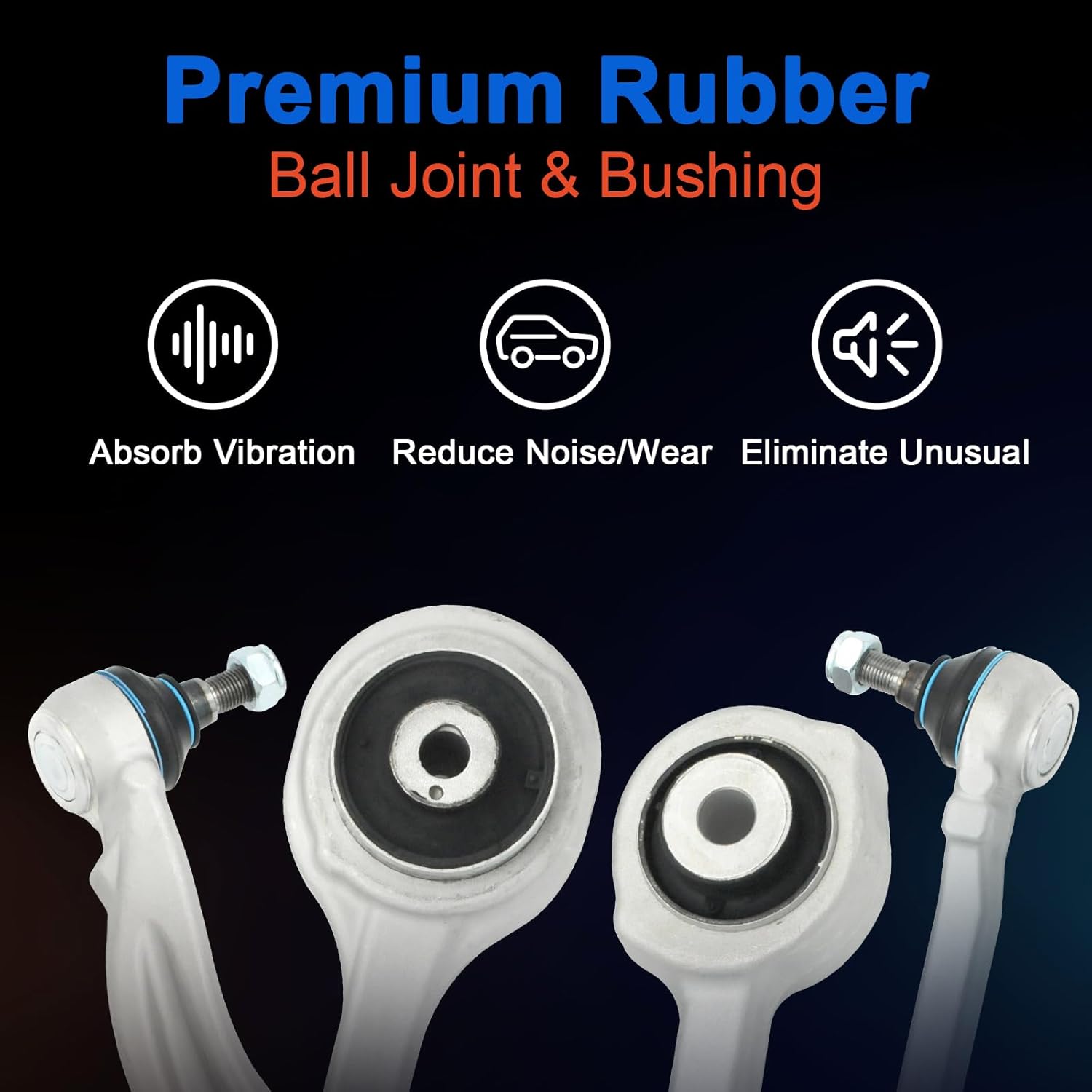 4pcs Front Suspension Kit Lower Control Arm Fits For 4Matic Mercedes-Benz GLK250 2013-2015, GLK350 2010-2015 OE#2043308011,2043308111,2043308211