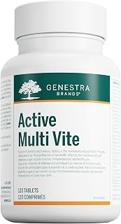 Genestra Brands - Active Multi Vite - Broad Spectrum Vitamin-Mineral Supplement - 120 Tablets