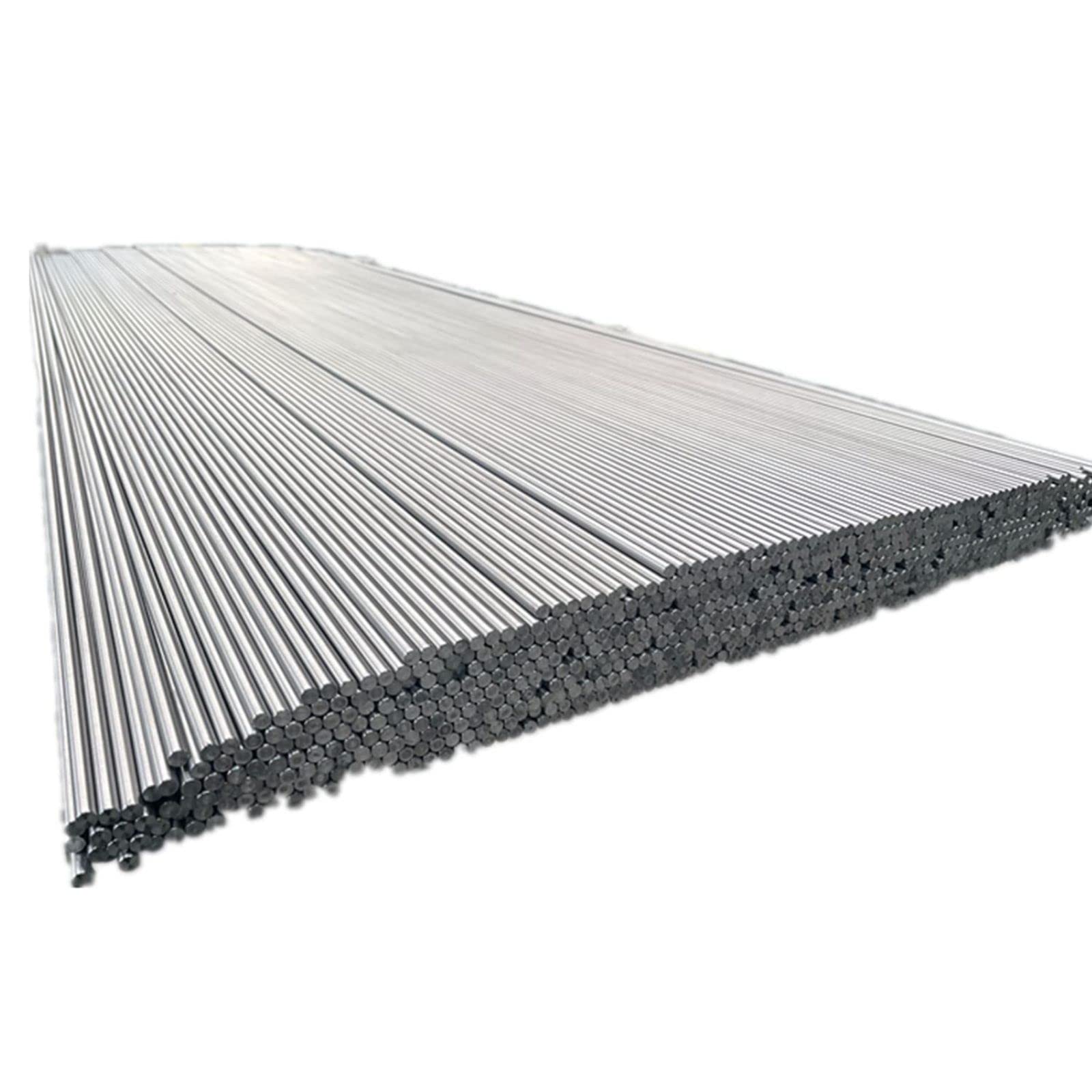 RISON-Titanium 5 Pezzi Aste in Titanio di Grado 5, Materiale Rotondo [Ø 1 mm – Ø 12 mm ] Barre Rotonde in Titanio B348 Titanium Bar Ti-6Al-4V Rod (Ø 6 x 500mm Lunghezza / 5 Pezzi)