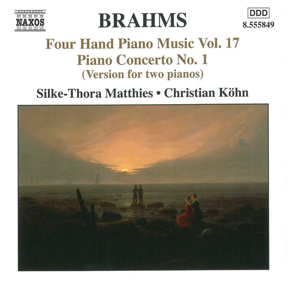 BRAHMS: Four-Hand Piano Music, Vol. 17