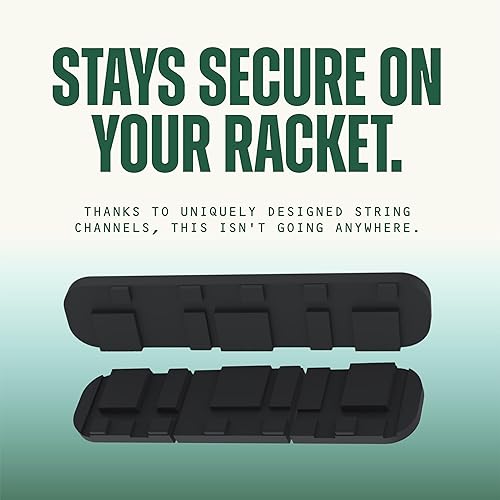 Miniatura 5 de LOGEN Amortiguador de tenis  Se mantiene en la raqueta  Paquete de 3 amortiguadores de raqueta de tenis  Amortiguador de vibraciones de tenis