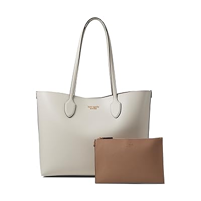 Kate Spade New York Bleecker Saffiano Leather Large Tote Handbags Cream