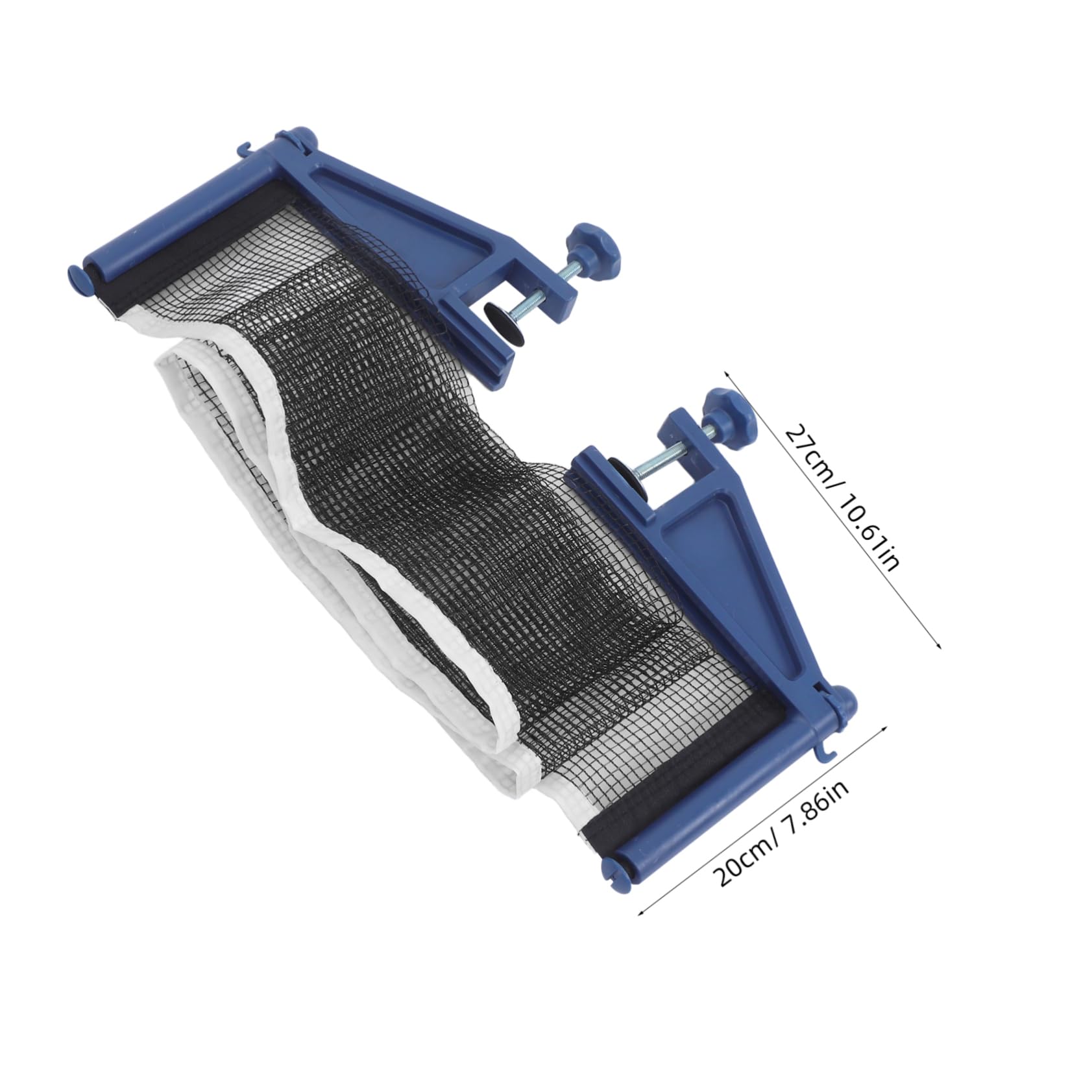 Yardwe Rete da Ping Pong con Morsetti Rete da Tavolo da Ping Pong Telescopica per Interni Ed Esterni Pali Inclusi Materiale Resistente Facile Installazione e Trasporto