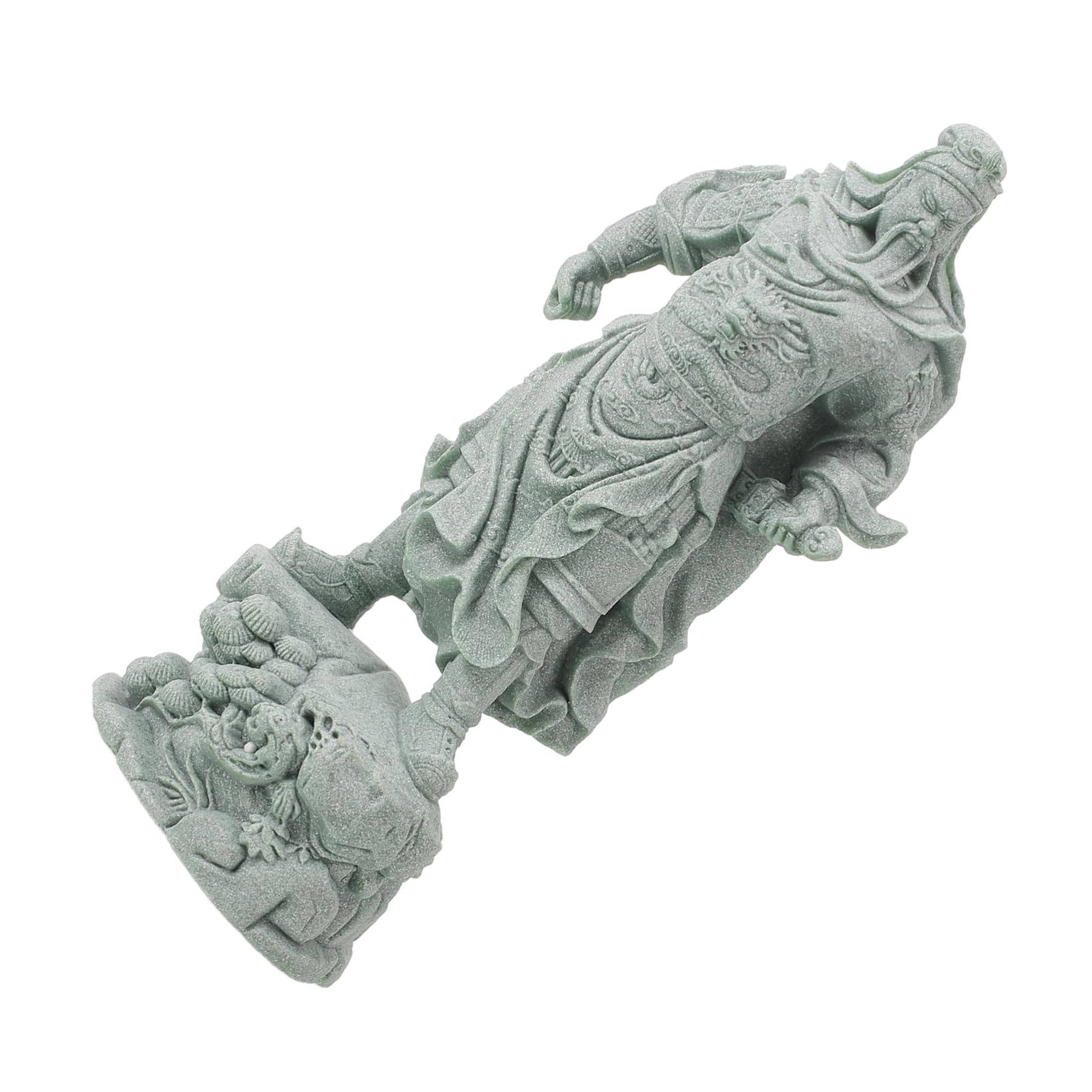 Amazon.co.jp: BEBEMOKO 関羽像 彫像装飾装飾品 関帝像 福の神像 中国 