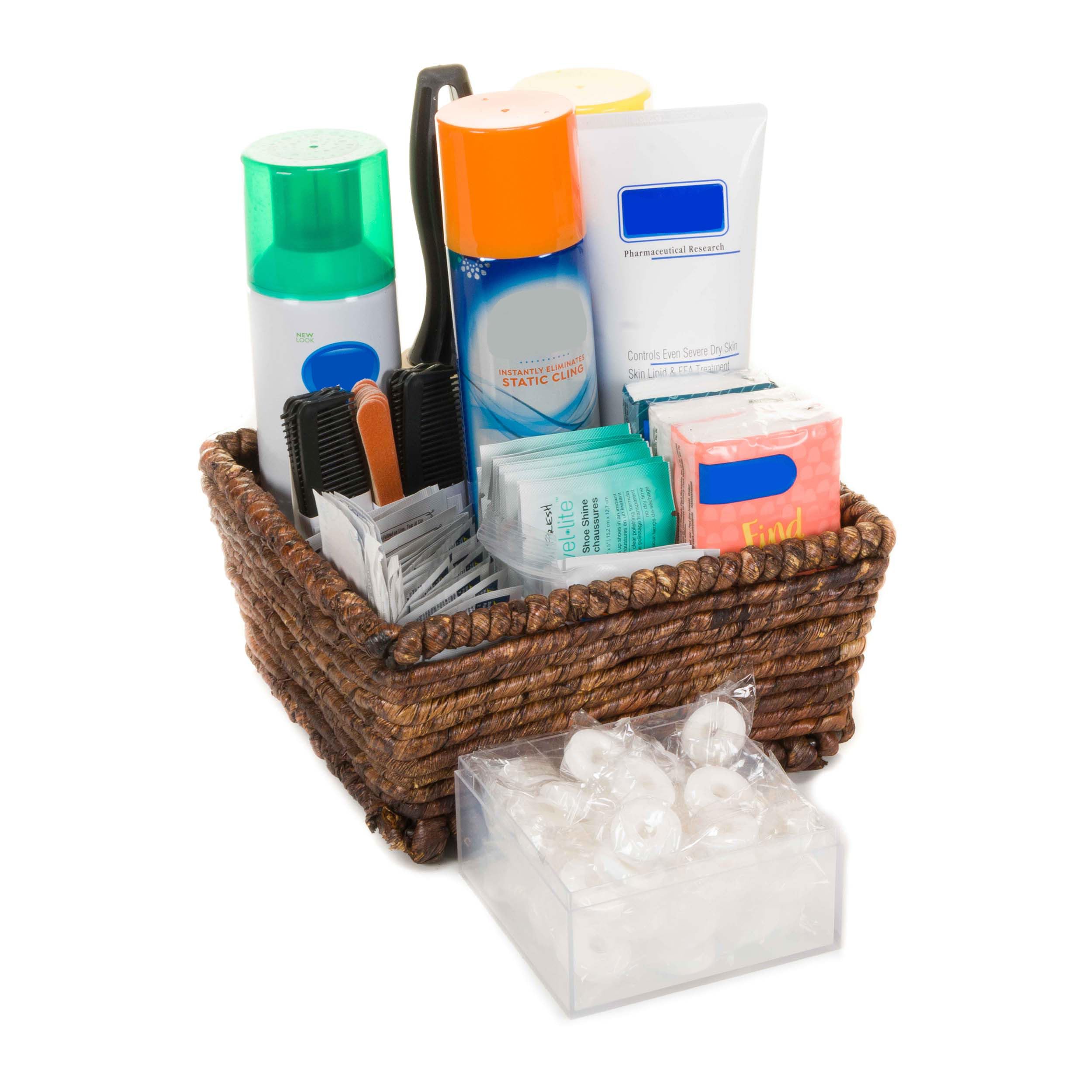 With You In Mind Inc - Restroom Amenity Basket - Men-Mini - less than 50 guests