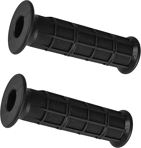 Miniatura 7 de Caltric 2 empuñaduras de manillar compatibles con Yamaha Bear Tracker 250 YFM250 2004  5FU-F6241-10-00