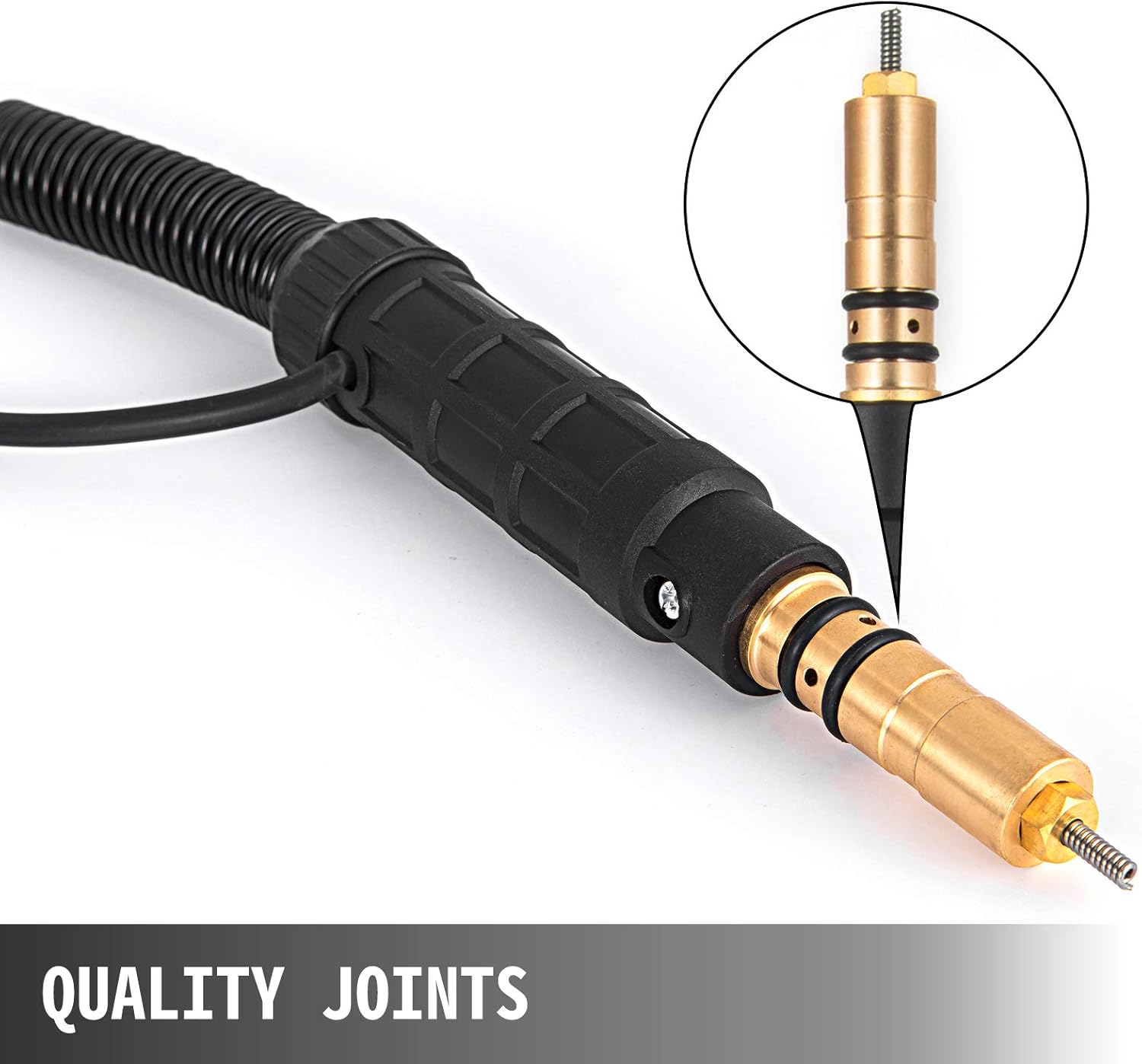 Happybuy 150Amp 15Ft Mig Welding Gun fit for Miller Welding Torch Stinger Replacement fit for Miller Millermatic M-10 M-15 M-100 M-150 fit 0.030 to 0.035 Inch Wire - - 