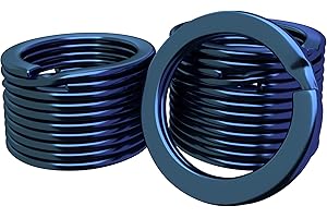 Silipac Exotac Key Rings: 0.8 Inch Heavy-Duty Craftsman Bulk Pack