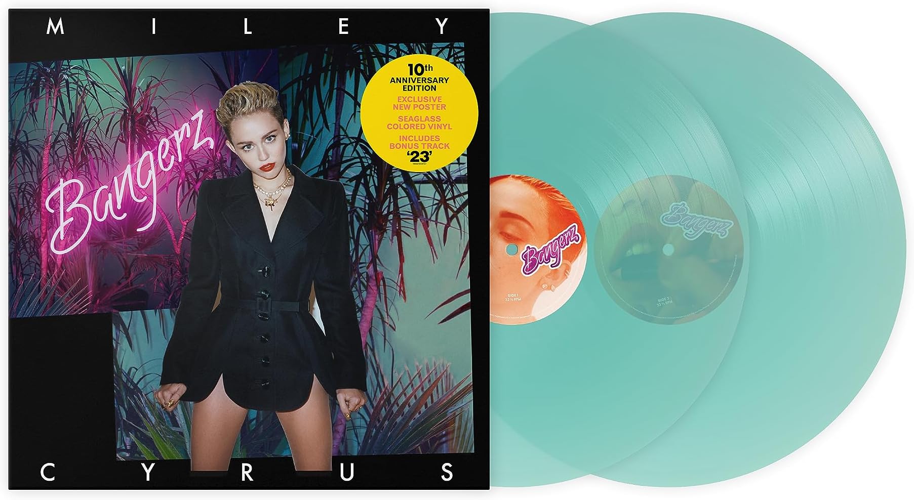 Bangerz (Deluxe Version) (Seaglass Color Vinyl) [12 inch Analog]