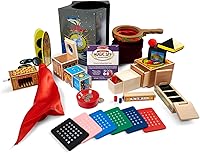Vista 1 de Juego de magia de madera maciza con 10 trucos clásicos Melissa & Doug Deluxe