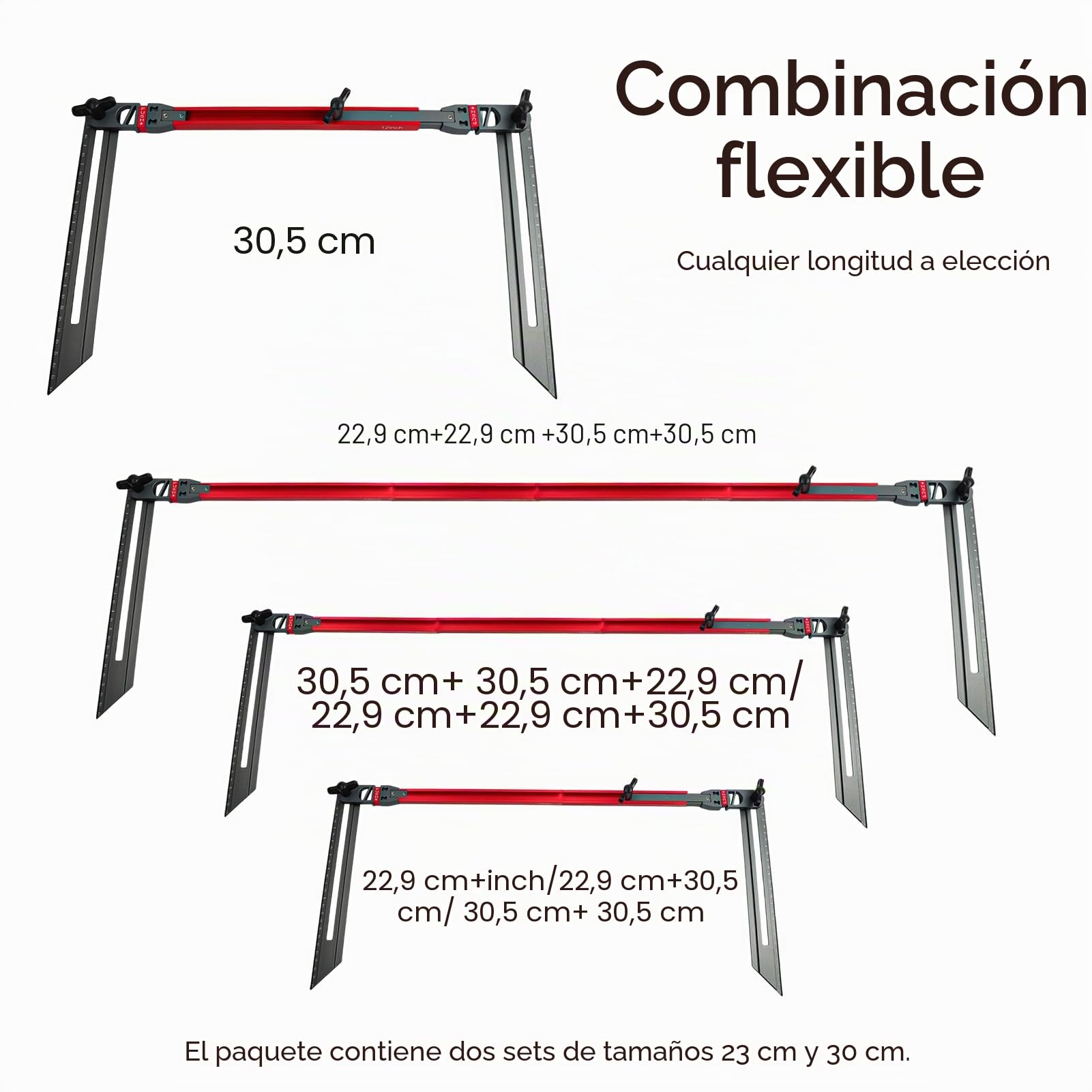 Herramienta de plantilla de pisada de escalera,Plantilla de herramienta de banda de rodadura de escalera, Plantilla de herramienta de medición de escalera